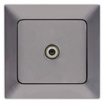 Πριζα τv f Connector Γραφιτης