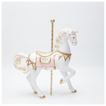 Πολυρεζιν Αλογακι Καρουζελ, Ροζ, 25.5x30cm