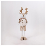 Αντρας Ταρανδος, με Σαμπανι  Ρουχα, 47cm