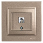 Πριζα Τηλεφωνου Monh rj 11 Light Fume