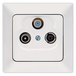 Πριζα tv Radio Satellite Τερματικη Λευκη