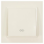 Διακοπτης Μεσαιος a/r Μπεζ