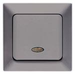 Μπουτον Κλιμακοστασιου+λυχνια Γραφιτης