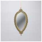 Στολιδι Κρεμαστο, Vintage Καθρεφτης, Οβαλ Χρυσο, 19.5x9.5cm