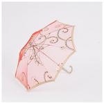 Ομπρελα, Κοκκινη Οργαντζα, 41cm