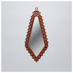 Στολιδι Κρεμαστο, Vintage Καθρεφτης, Σταγονα, Μπρονζε, 19x8cm