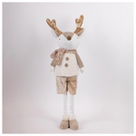 Αντρας Ταρανδος, με Σαμπανι  Ρουχα, 62cm