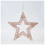 Αστερι με Παγιετες, Σαμπανι, 45cm