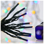 Σειρα, 240 led 3mm, 31v,8 Προγραμματα,μετασχηματιστη με Μνημη,προεκταση Παροχης 300cm,πρασινο Καλωδιο,χρωματιστο Led,ανα 5cm,ιρ44