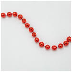 Αλυσιδα με Κοκκινες Περλες, 14mm, 270m