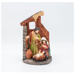 Θεια Γεννηση με Σπιτακι,  14x11.5x24.5cm