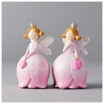 Νεραιδα Πολυρεζιν Μωβ, 2 Σχεδια, 7,5x6x12cm