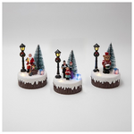 Display Box, Αγιος Βασιλης, Αρκουδακι και Χορωδια, 12 Τμχ, 9x12.8cm