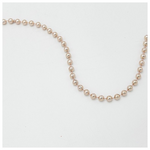 Αλυσιδα με ροζ Περλες, Πλαστικο, 12m