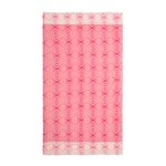 Ble Πετσετα Θαλασσης Διπλης Οψης Πορτοκαλι/ροζ 100x180 (100% Cotton)