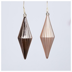 Διαμαντια Πλαστικα, ροζ Χρυσο, 2 Γυαλιστερα 3 Ματ, σετ 5τμχ, 15cm