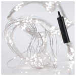 Χταποδι, 400 Mini Led, 4,5v Μετασχηματιστη, Ασημι Χαλκino Kaλωδιο, Λευκο Led, ana 10cm, (16 Lines x 25led), Προεκταση Παροχης 5m, Ιρ44