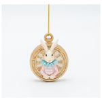 Στολιδι Πολυρεζιν, Ρολοι με Λαγο, Χρυσο Ροζ, 5.5x7cm