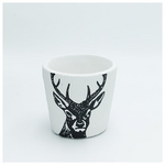 Κασπο από Τσιμεντο, με Ταρανδο, 10.5x10.5x10cm