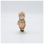 Στολιδι Πολυρεζιν, Ποντικακι με Τυρακι, Πρασινο, 5x8cm