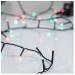 Σειρα, 240 led 3mm, 31v Μετασχηματιστη, 8 Προγραμματα & Μνημη, Πρασινο pvc Καλωδιο, Κοκκινο & Πρασινο Led(ανα Ένα), ανα 5cm, Προεκταση Παροχης 3m, Ip44