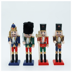 Καρυοθραυστης, Κοκκινο Πρασινο Μπλε, σετ 4tmx, 5x18cm