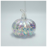 Κολοκυθα Γυαλινη, Φωτιζομενη, 12cm