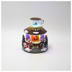 Καφετερια, με Περιστρεφομενη Κουπα, Μπαταριας, 15x15x17cm