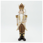 Καρυοθραυστης Πολυρεζιν, με Στεμμα, Μπεζ, 9.5x30.5cm