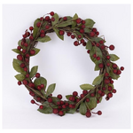 Στεφανι με Κοκκινα Μικρα Berries , 50cm