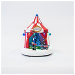 Χριστουγεννιατικη Σκηνη Τσιρκου, 10 Led, με Μετασχηματιστη, με Μουσικη και Κινηση, 21,5x21x24,5cm