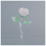 Τριανταφυλλο Ακρυλικο 3d, Ροζ, 8,8x12,1cm