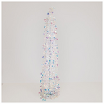 Κωνος με Παγιετες, Ιριδιζον, Αναδιπλουμενος, 150cm