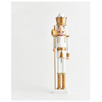 Καρυοθαρυστης, Πλαστικος, Λευκος Χρυσος, 55cm