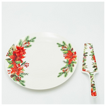 Πιατελα με Σπατουλα με Κοκκινο Αλεξανδρινο, 26.5cm