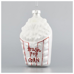 Στολιδι Γυαλινο, ποπ Κορν, 7,9x11,7x7,4cm