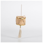 Βελουδινο Τυμπανο, Μοκα, 7x16cm