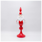 Αγιος Βασιλης, Candy, Μεταλλικος, 14x13x45cm