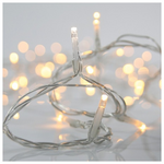 Κουρτινα, 360 led 3mm, 31v Μετασχηματιστη, 4 Επεκτασεις εωσ 3 Σετ, Διαφανo pvc Καλωδιο, 320 Θερμο Λευκο & 40 Λευκα Flash led (H200 x W200cm), Προεκταση Παροχης 3m, Ip44