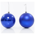 Πλαστικη  Μπαλα, Μπλε, σετ 6τμχ, 10cm