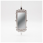 Στολιδι Κρεμαστο, Vintage Καθρεφτης, Ασημι, 17,5x7cm