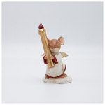 Διακοσμητικο Πολυρεζιν, Ποντικακι Αγγελακι, 6.5x12cm