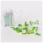 Σειρα 20 led με Διακοσμητικα Ακρυλικα Γκι, Μπαταριας 3χαα, Timer, Θερμο Λευκο Led, Χαλκινο Καλωδιο, Προεκταση Παροχης 30cm, Ip20