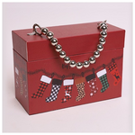 Βαλιτσακι, Μπορντο με Μποτουλες, 20x9x14cm