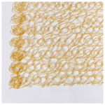 Φραχτης Pvc, Χρυσος με Glitter, 1x10cm (Τιμη ανα Μετρο)