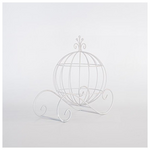 Αμαξα Μεταλλικη, Λευκη, 29,5x29,5x20