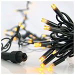 Σειρα, 100 led 5mm, 230v, Επεκταση εωσ 9, Προεκταση Παροχης 150cm, Πρασινο Καλωδιο, Καουτσουκ, day Light Led, ana 10cm, Ιρ65