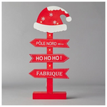 Ξυλινες Ταμπελιτσες με Σκουφακι, Φωτιζομενο, Μπαταριας, 21*6*46cm,ip20