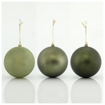 Μπαλα Πλαστικη Λαδι Ρετρο, σετ 6τμχ, 10cm