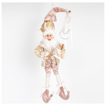 Ξωτικο με ροζ Χρυσο Πλουμιστο Ρουχο, 50.8cm